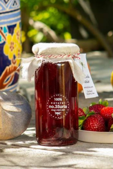 No 35 Urla Homemade Natural Strawberry Jam (Cilek Receli) 270g
