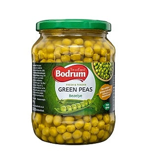 Bodrum Boiled Green Peas (Bezelye) 720 ml