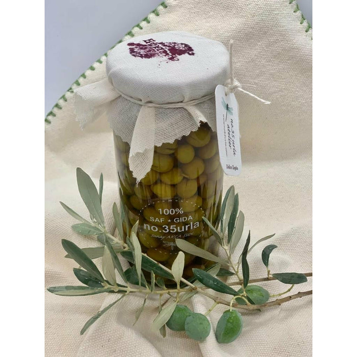 No 35 Urla Green Delice Olives (Yesil Zeytin) 500 Gr