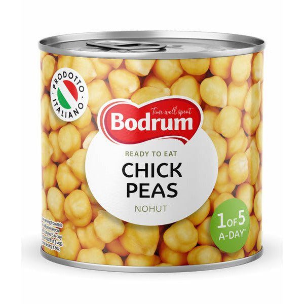 Bodrum Boiled Chickpeas (Haslanmis Nohut) 800g