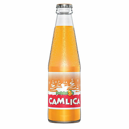 Camlica Gazoz with Orange Flavor (Portakalli) 6*200 ml