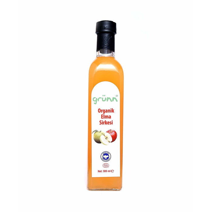 Grunn Organic Apple Vinegar (Elma Sirkesi) 500 ml