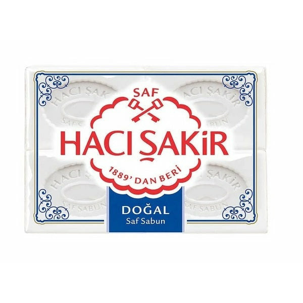 Haci Sakir Soap Dogal 4*150g