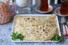 Best Mutfak Homemade Turkish Gozleme With Potatoe - Vegan (El Acmasi Patatesli Gozleme) 1 Pcs
