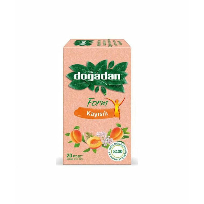 Dogadan Form Tea With Apricot (Kayisi) 20 Tea Bags