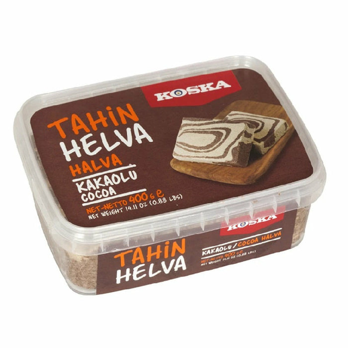 Koska Halva with Cocoa (Kakaolu Helva) 400g