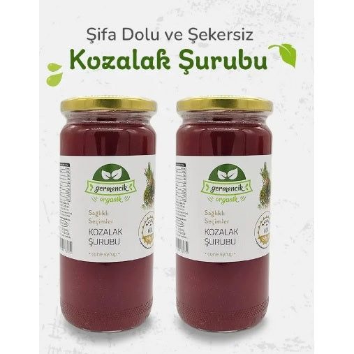 Germencik Organic Kozalak Surubu (Cone Syrup) 500 ml