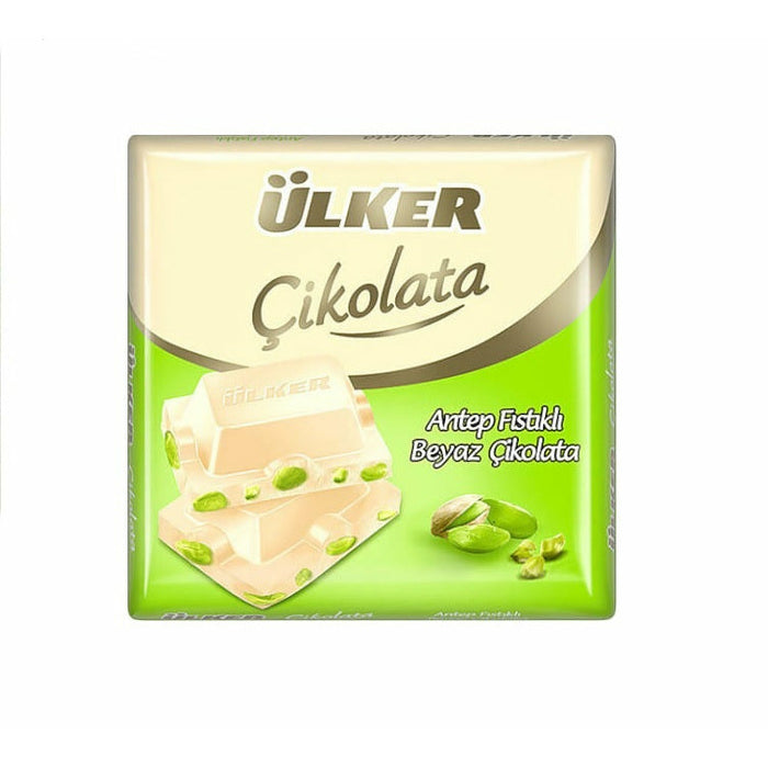 Ulker White Chocolate Bar with Pistachio 65 g