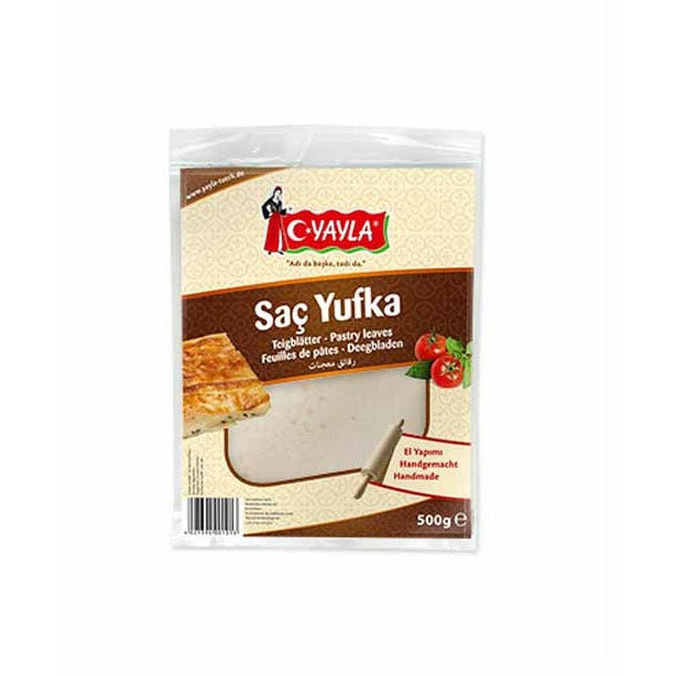 Yayla Round Filo Pastry Leaves (Sac Yufka) 500g