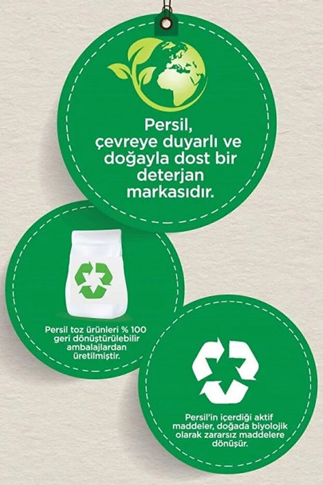 Persil Derin Temizleme Gul Detergent  10kg