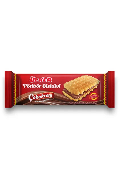 Ulker Potibor Cokokrem Sandwich Biscuit 229g