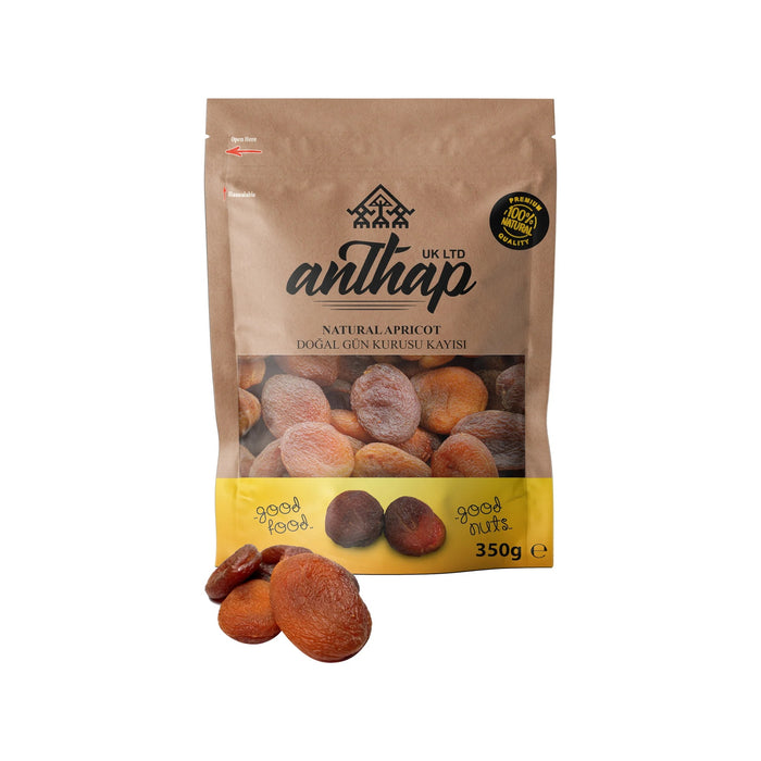 Anthap Natural Brown Apricot Jumbo ( Dogal Gun Kurusu Kayisi) 350 gr