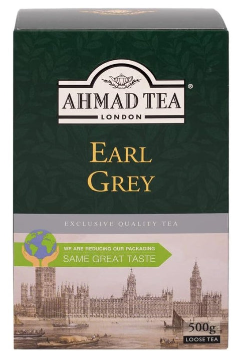 Ahmad Tea Aromatic Earl Grey Loose Leaf Tea (Bergamot Aromali Yaprak Cay) 500 Gram