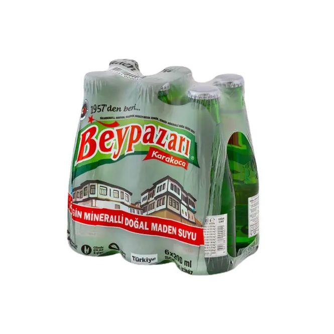 Beypazari Mineral Water (Dogal Maden Suyu) 6*200 Ml