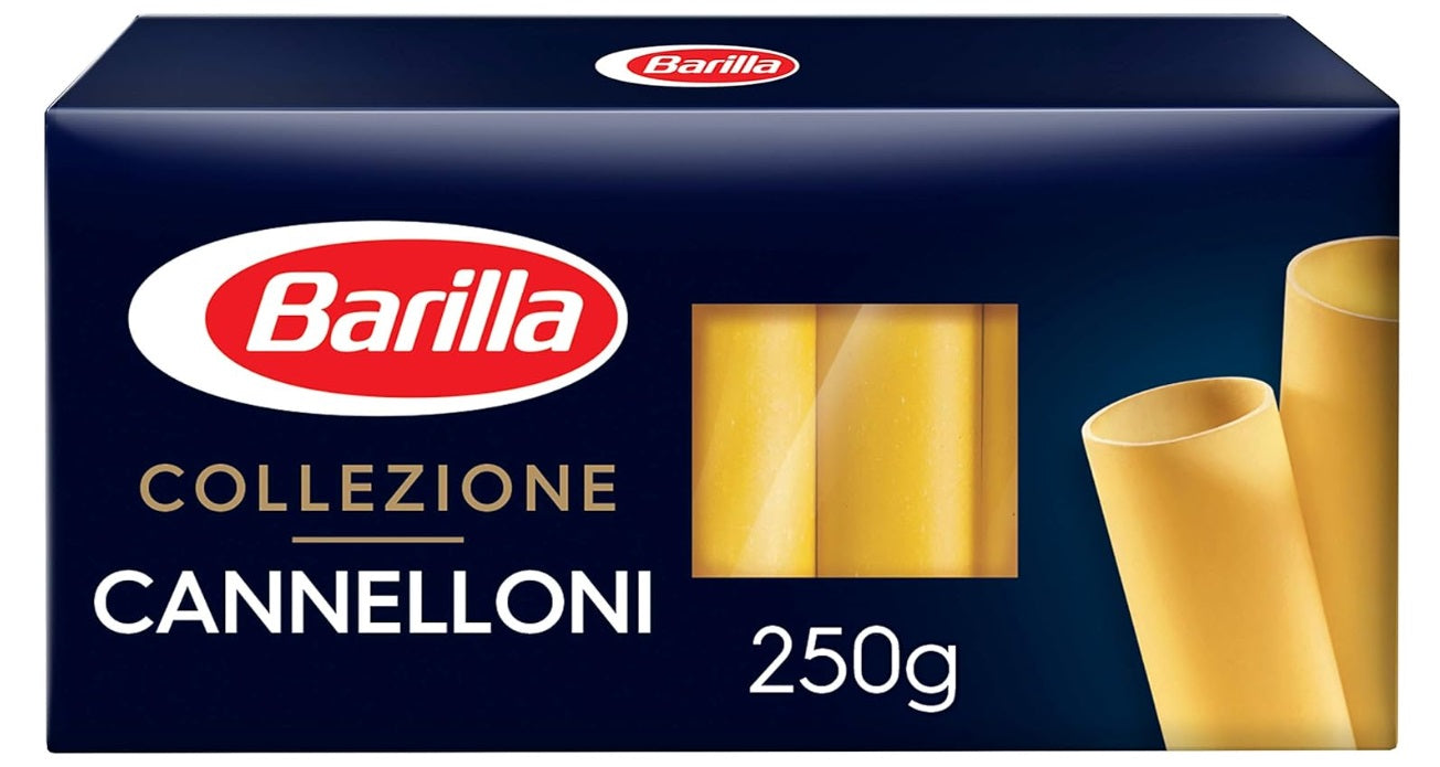 Barilla Cannelloni Pasta Number 88 (Makarna) 250 Grams