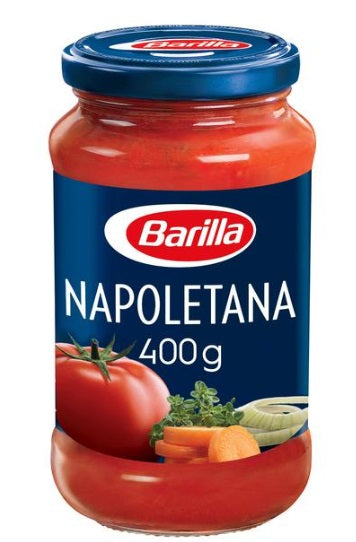 Barilla Napoletana Pasta Sauce 100% Italian Tomatoes (Makarna Sosu) 400g