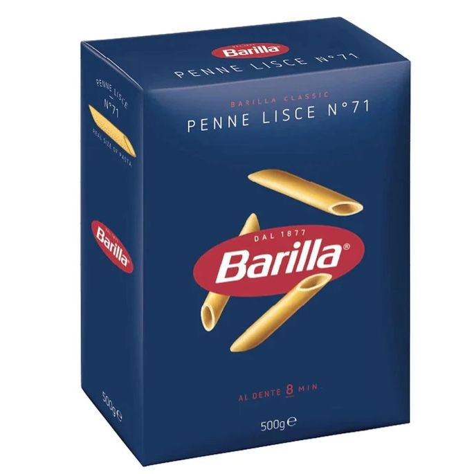 Barilla Penne Lisce Pasta No 71 (Makarna) 500 Gram