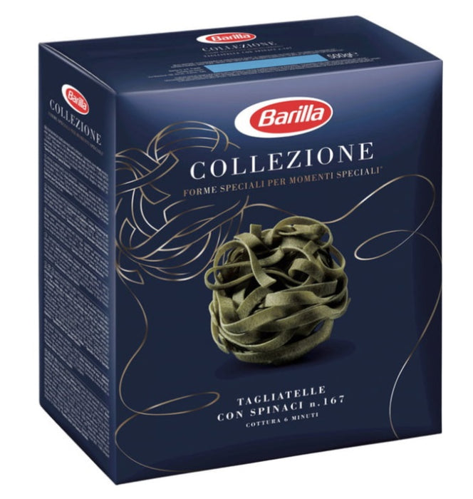 Barilla Collezione - Tagliatelle with Spinach Pasta Number 167 (Ispanakli Makarna) 500 Grams