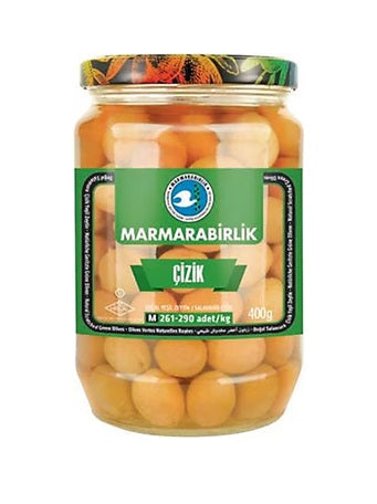 Marmarabirlik Yeşil Çizik Zeytin 400 gr