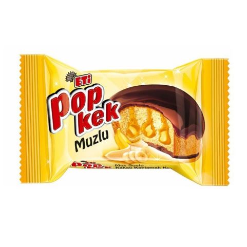 Eti Popkek Banana Cake (Muzlu Kek) 60 Gr