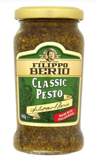 Filippo Berio Classic Pesto - Olive Paste (Zeytin Ezmesi) 190g