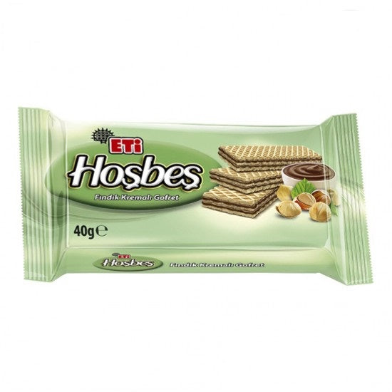 Eti Hosbes Hazelnut Wafer 40 Gr