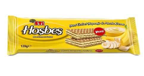 Eti Hosbes Banana Wafer 120g