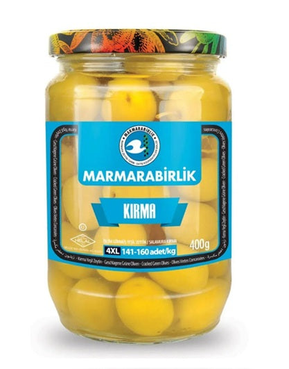 Marmarabirlik Yeşil Kırma Zeytin 4XL 400 g