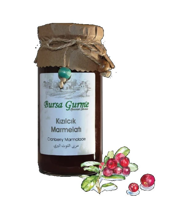 Bursa Gurme Kizilcik Marmelati  (Cranberry Marmalade) 300 g