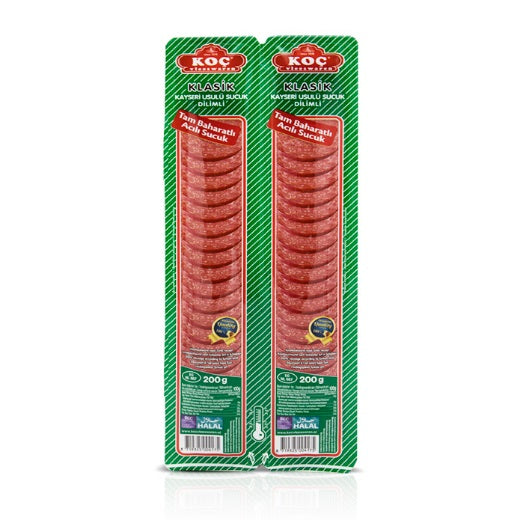 Koc Sliced Sucuk (Dilim) 200 Gr