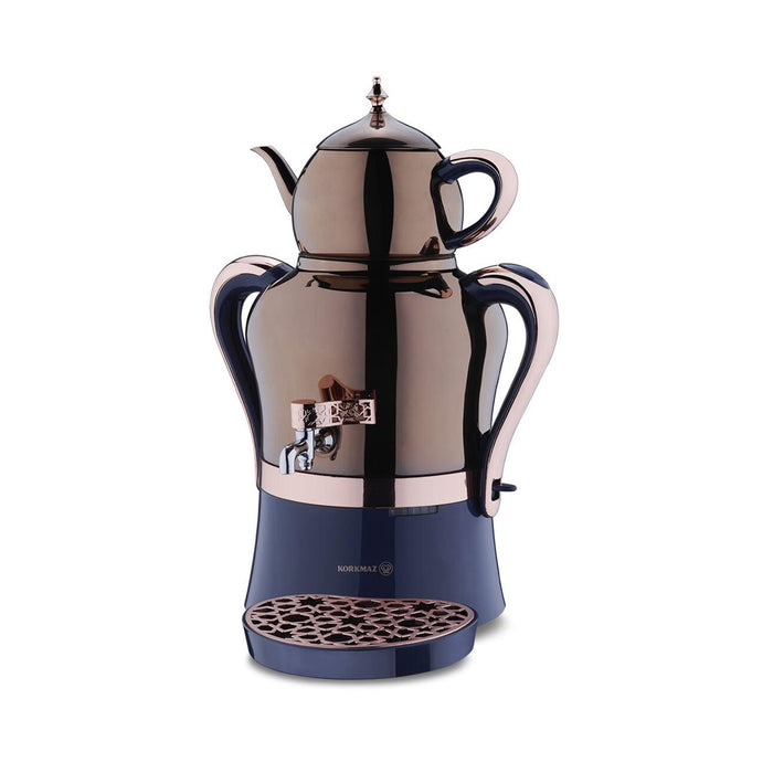 Korkmaz Hanedan Azura Electric Samovar, Rosegold - A843-01 (Semaver)