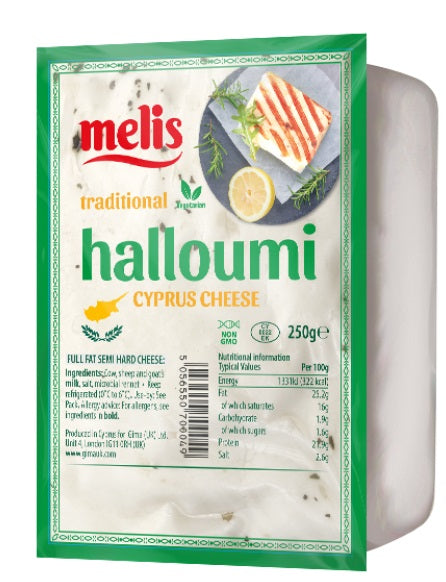 Melis Halloumi Cheese (Hellim Peyniri) 250 Gram