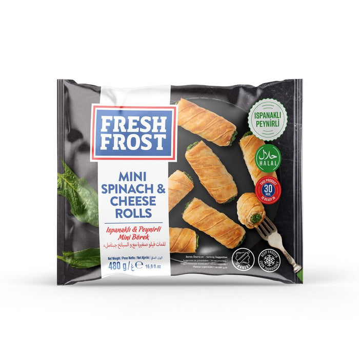 Freshfrost Donuk Mini Borek ispanakli Peynirli 480g