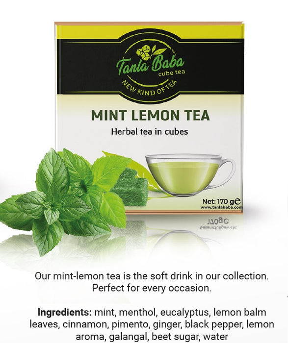 Tanla Baba Mint Lemon Tea (Naneli Limon Cayi) 170 Gram