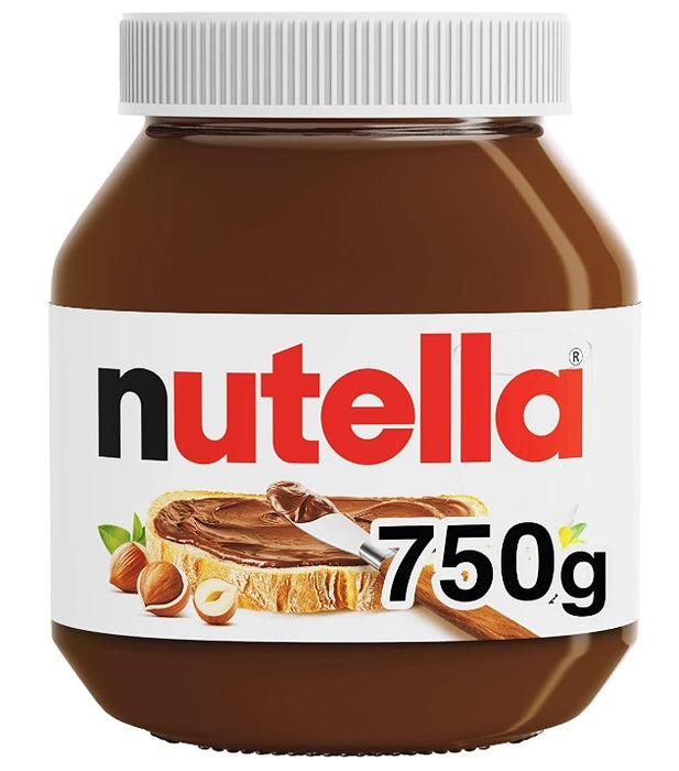Nutella Hazelnut Chocolate Spread Jar (Kakaolu Findik Kremasi) 750 Gram