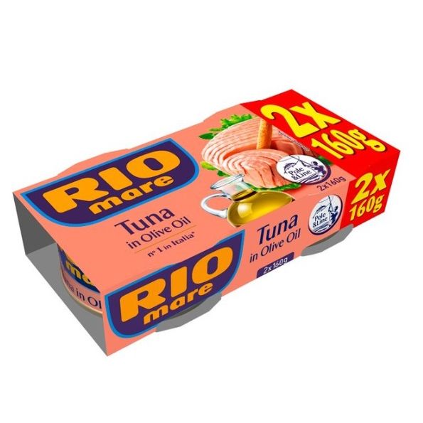 Rio Mare Tuna in Olive Oil (Ton Baligi Zeytinyaginda) 2 x 160g