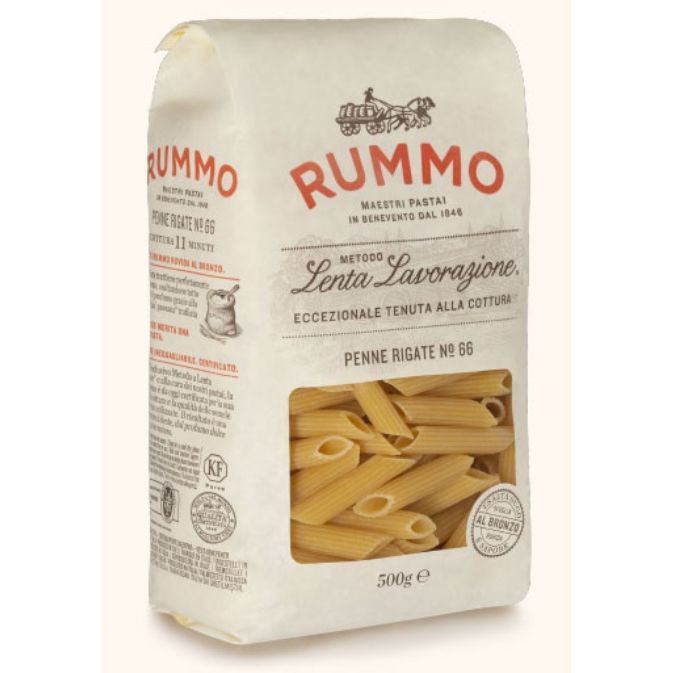 Rummo Penne Rigate | Nº 66 Organic Pasta (Makarna) 500 Grams