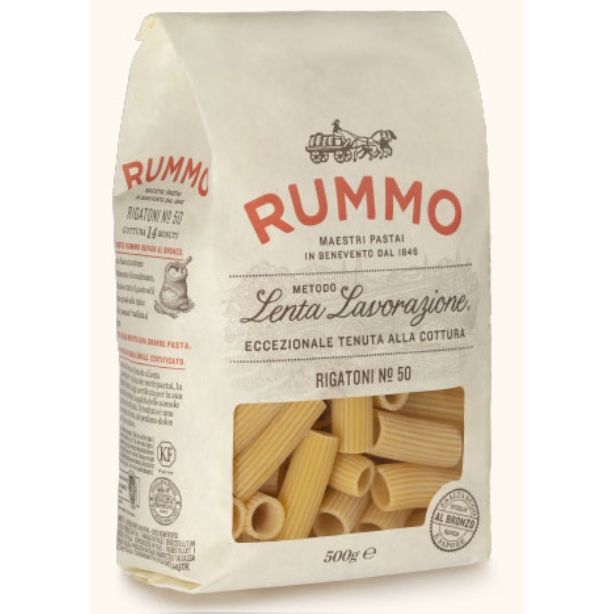 Rummo Rigatoni | Nº 50 Pasta (Makarna) 500 Grams
