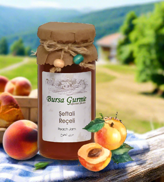 Bursa Gurme Seftali Receli  (Peach Jam) 300 g