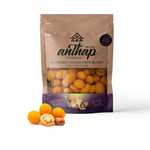 Anthap Flavoured Coated Chips Peanut (Soslu Cips Fistik) 250g