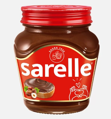 Sarelle Hazelnut Spread with Cocoa (Findik Kremasi Kakaolu) 350g
