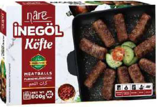 Nare Donuk Inegol Kebap 600g