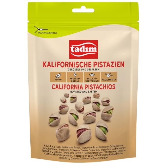 Tadım Kavrulmuş Kaliforniya Fıstık 150g