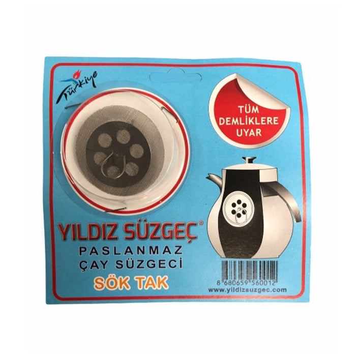 Yildiz Stainless Tea Strainer  (Cay Suzgeci)