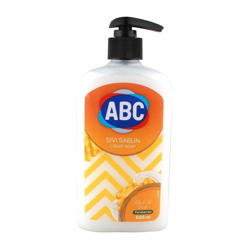 ABC Bal ve Sut Honey Milk Liquid Hand Soap 500ml | Best Grocery