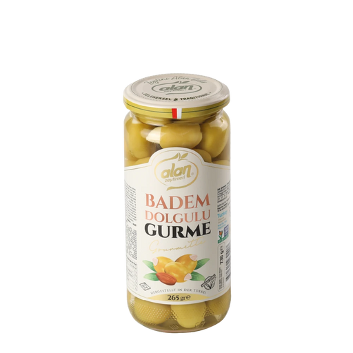 Alan Gourmet Almond Stuffed Green Olives 265g | Best Grocery