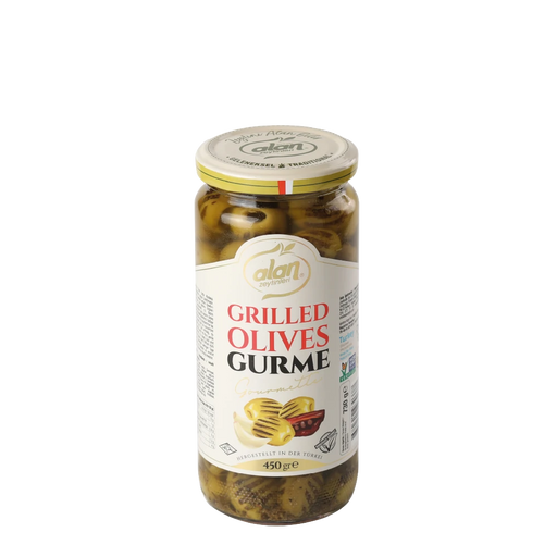Alan Gourmet Grilled Green Olives 450g | Best Grocery