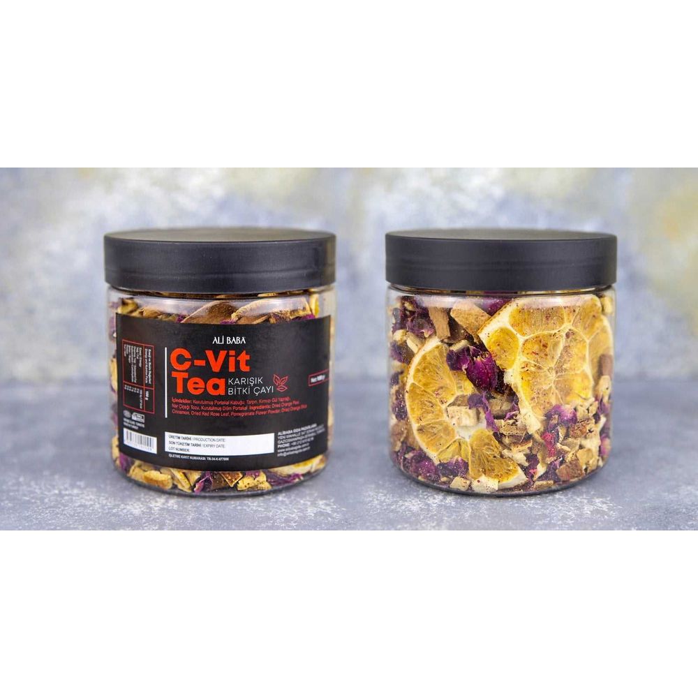 Ali Baba C-Vit Tea Karisik Bitki Cayi Jar 100g Best Grocery