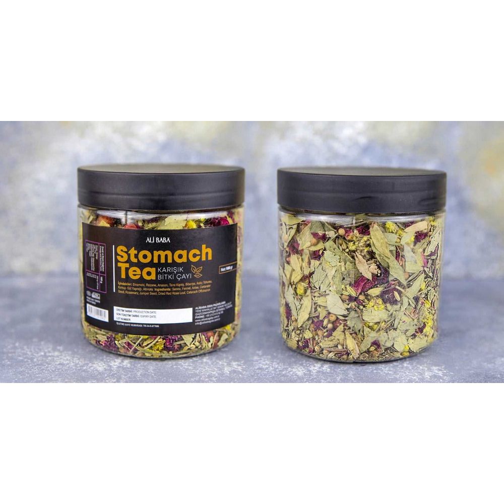 Ali Baba Stomach Tea Karisik Bitki Cayi Jar 100g Best Grocery