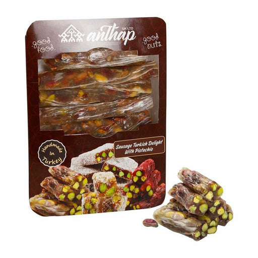Anthap Fitil Sausage Delight with Pistachio (Antep Fistikli Sucuk)  300 gr